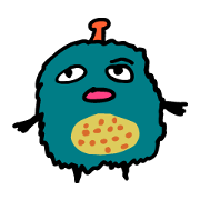 Mr. clumsy mimic Sticker