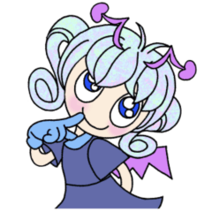 Chibi Devi's Big Big Character Sticker