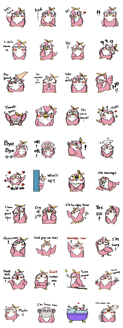 Pink Owl Naomi