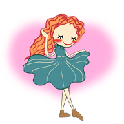 A girl who love ballet