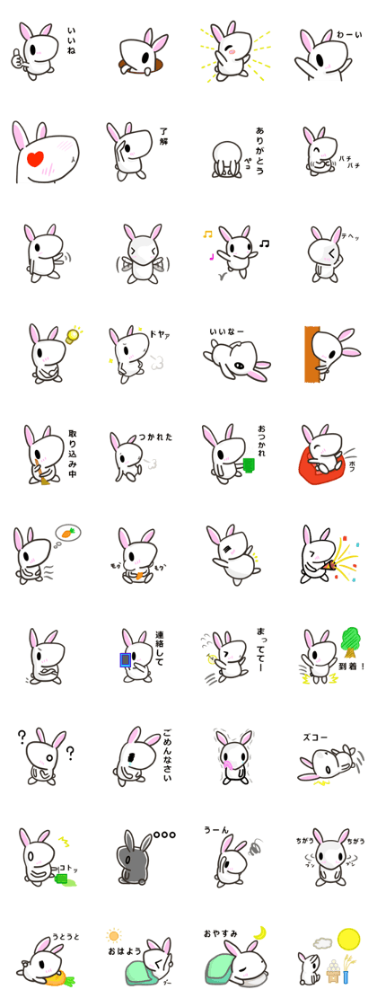 easygoing rabbit