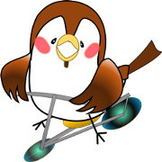 Cute and fatty sparrow;SUPARO-chan 2