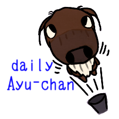 Sticker of Ayu-chan
