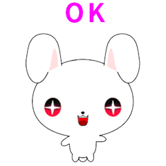 晴天兔 ( 愉快 )    .