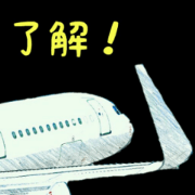 Airplane Sticker