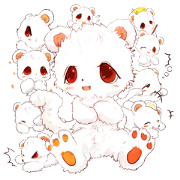 ferret kemono stickers!