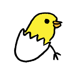 ゆるーい殻つきヒヨコ Line スタンプ Line Store