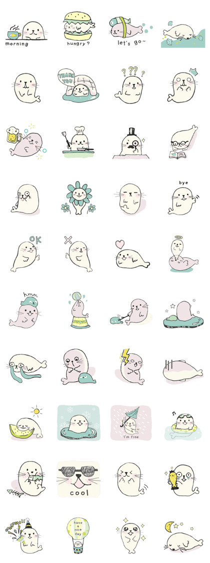 Num-nums the chubby seal