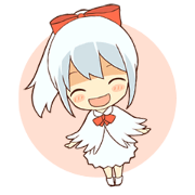 white crane girl