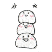 Mochi our day-to-day a mediocre sticker.
