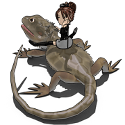 Kunoichi and Pogona vitticeps of Futoppi
