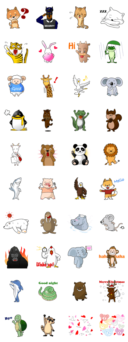 MANY MANY ANIMAL's