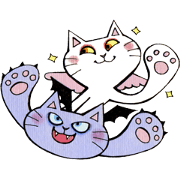 Devils cat & Angels cat