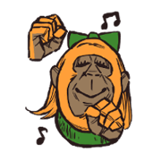 Polite gorilla 2