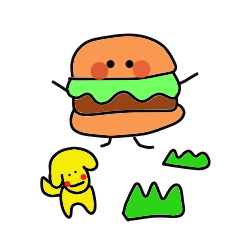 Pretty  hamburger