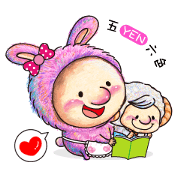 Five YEN six colors-parents and children