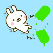rabbit kawaii fukidashi 2
