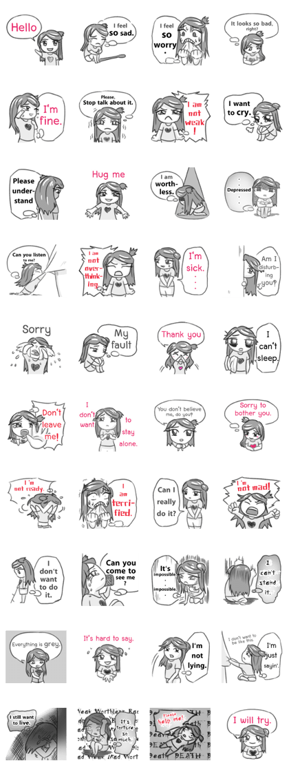 Miss Depressive T. Silent Illness (Eng)