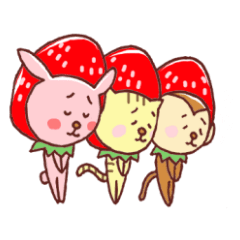 Strawberry animals