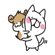 hamster & cat