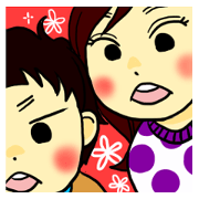 Children's mouth Sticker