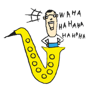 I live in the sax 2