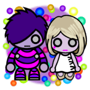 Purple Joker robot 3