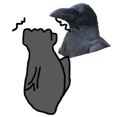 Doodle on crow-BIG