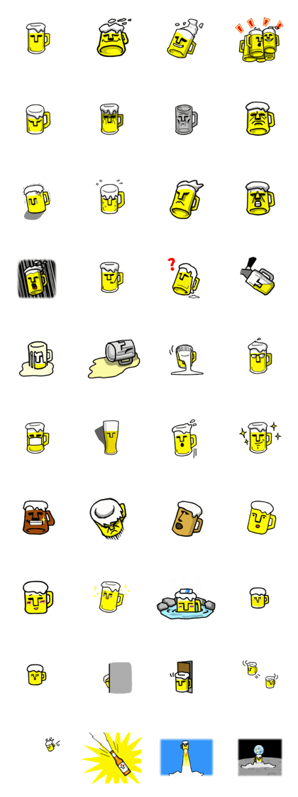 Beer Moai