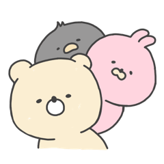 くま うさぎ 時々ぺんぎん Lineクリエイターズスタンプ Stamplist