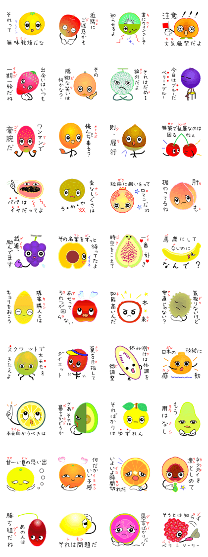 Punning fruits