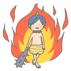 鬼キッズ かわいいけどたまに毒 Line スタンプ Line Store