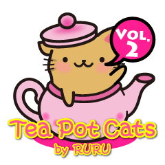 TeaPotCatsVol.2 ティーポットとら by RURU