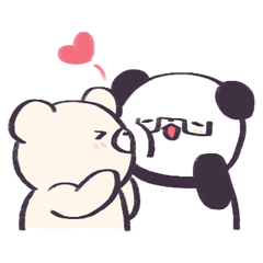 Kuma-chan and Panda