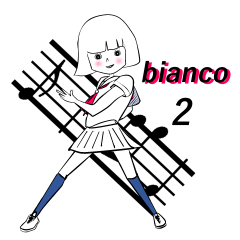 Cute girl Bianco2