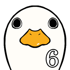 Mr. duck sticker part6