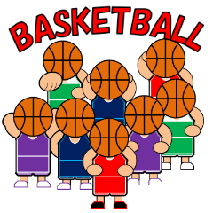 Basketball sticker 2