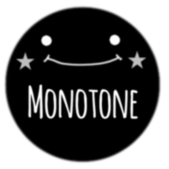 monotone Sticker(resale)
