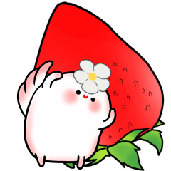 Fairy of the happy strawberry