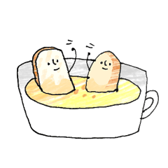 Soup and bread