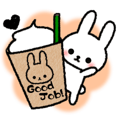 よく使うメッセージうさぎ5 Line スタンプ Line Store