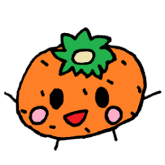 Cute Orange chan Sticker