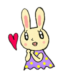 A charming rabbit