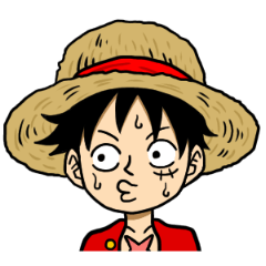 ONE PIECE 日常会話で使えそうなスタンプ