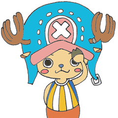 xxx ONE PIECE xxx Chopper Sticker!