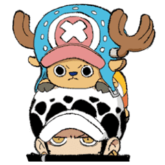 One Piece チョッパーとローのスタンプ Line スタンプ Line Store