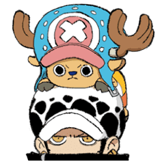 One Piece Chopper Law Sticker Line Stickers Line Store