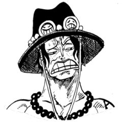 ONE PIECE Disgusting face