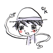 loose ONE PIECE line sticker