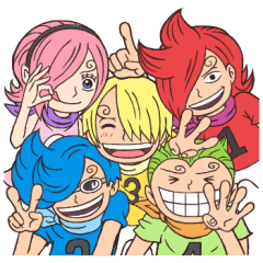 One Piece 仲良しヴィンスモーク兄弟 Line スタンプ Line Store One Piece 仲良しヴィンスモーク兄弟 Line スタンプ Line Store